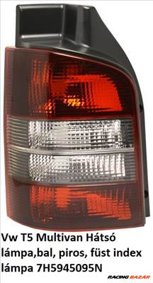 Vw T5 Multivan Hátsó lámpa,bal, piros, füst index lámpa 7H5945095N