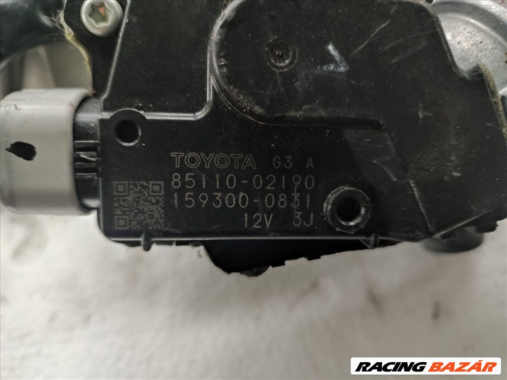 Toyota Auris (E150) ablaktörlő szerkezet motorral  8511002190 2. kép