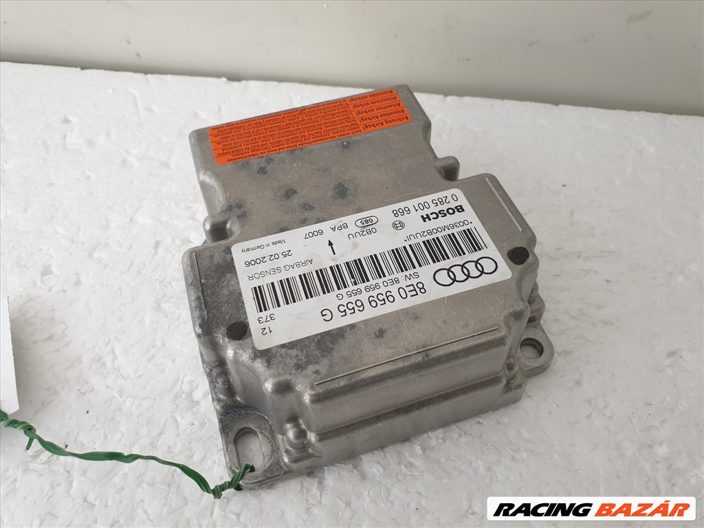 506373 Audi A4  B7, 2007, Légzsák Indító Elektronika, 8E0959655G 2. kép