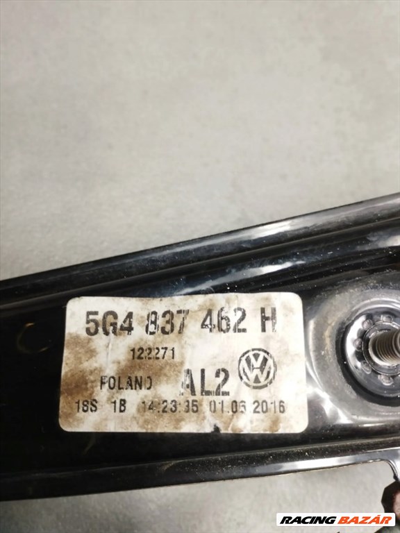 Volkswagen Golf VII jobb első elektromos ablakemelő  5g4837462h 3. kép