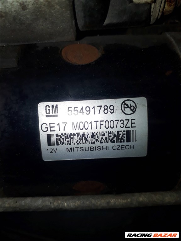 Opel Astra K Önindító 55491789 3. kép