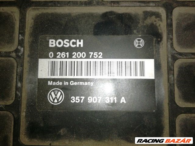 Volkswagen Passat B3 motorvezérlő "89349" 0261200752 357907311a 2. kép