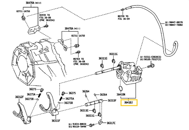 36410-0K020 Toyota Hilux 4WD Actuator 2015-2023 5. kép