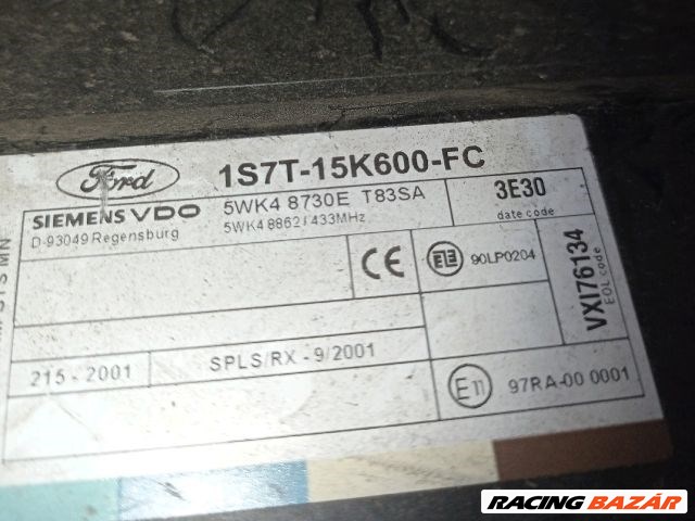 Ford Focus Mk1  1.6 motorvezérlő "122341" 1s7t15k600fc 3. kép