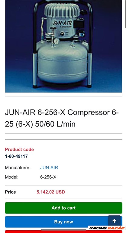 Jun air csendes kompresszor. 2. kép