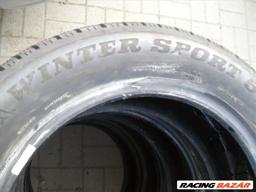  235/55 17" Dunlop Winter Sport 5 téli gumi garnitúra eladó 3. kép