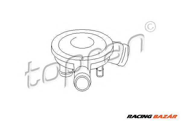 TOPRAN 111 562 - Szelep, forgattyúsház szellőztetés AUDI SEAT VW 1. kép