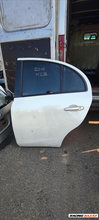 Nissan Micra VI Bal hátsó ajtó  1. kép