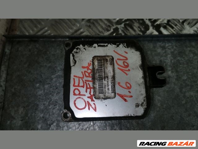 Opel Zafira A 1.6 16V motorvezérlő "112004" 16250009 1. kép