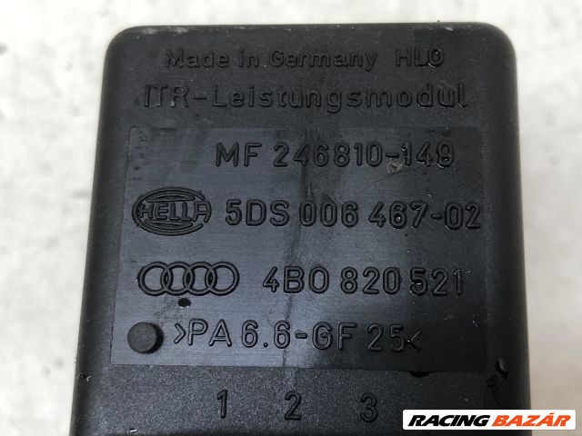 Audi A6 (C5 - 4B) Előtét Ellenállás Fűtőmotor #11376 hella-5ds00646702 audi-4b0820521 9. kép
