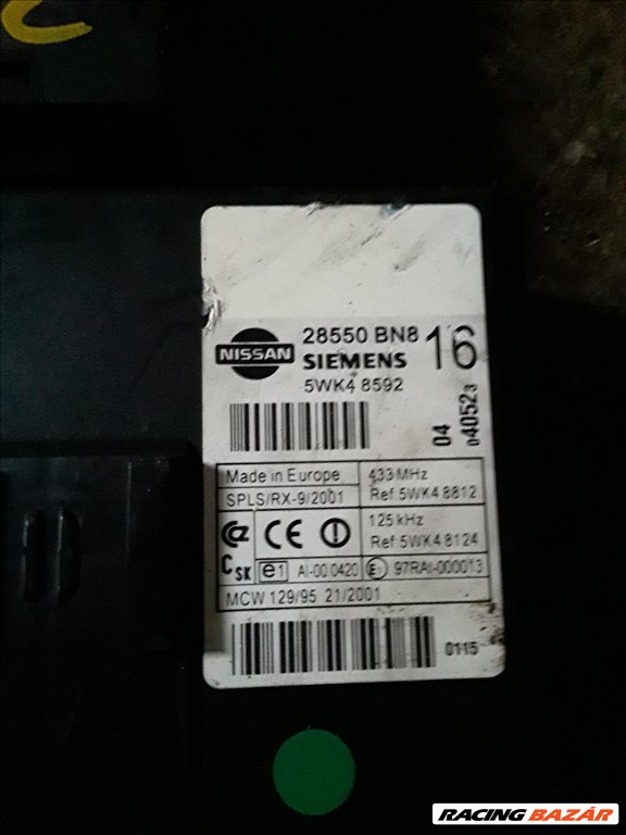 Nissan Comfort ECU 28550 BN8 3. kép