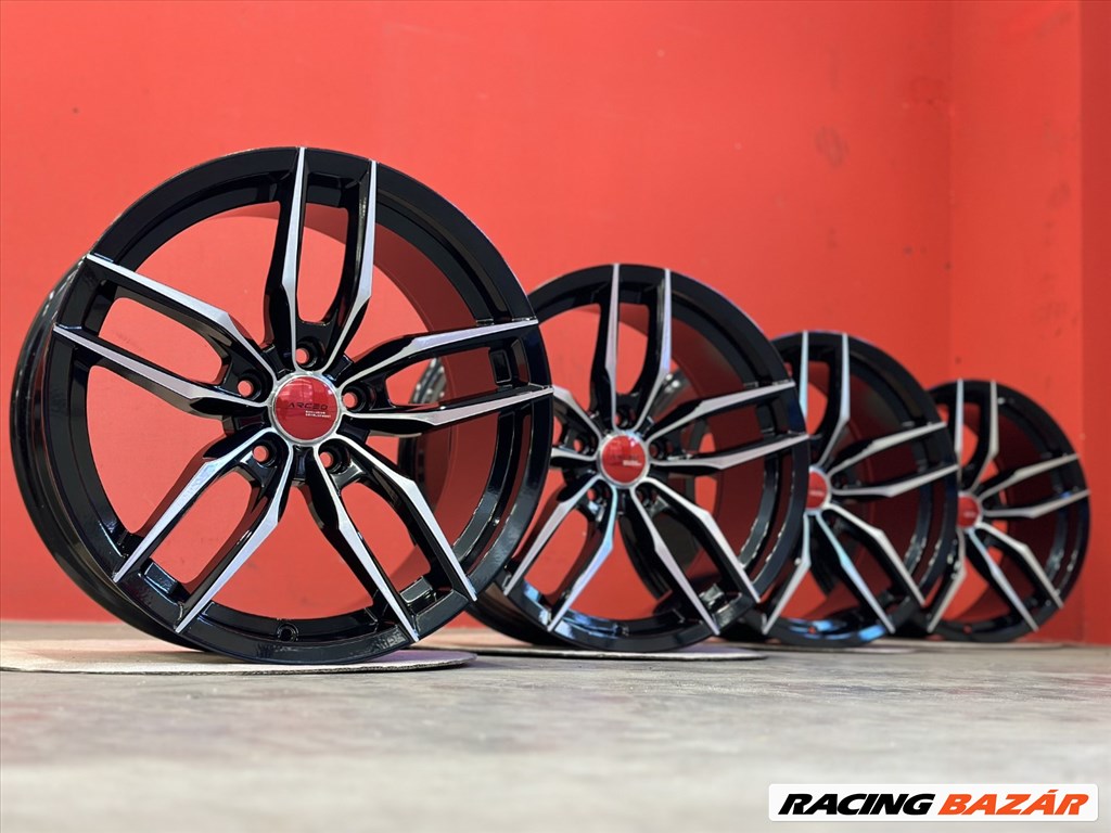 R18 5x112 (73,1) ARCEO MADRID Black Diamond 8J ET34 új alufelnik 18"  2. kép
