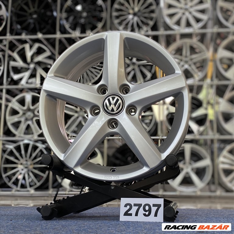 Volkswagen 16 gyári alufelni felni, 5x112, Golf Caddy Touran (2797) 1. kép