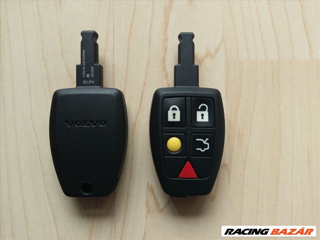 Volvo C30,C70,S40,V50 Transponderes kulcsok 30772194 3. kép