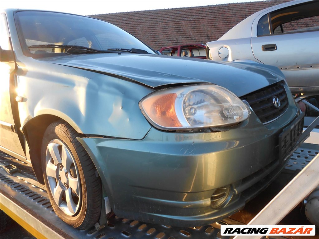 Hyundai ACCENT II lépcsőshátú (LC) 1.5 vízhűtő ventilátor 5. kép