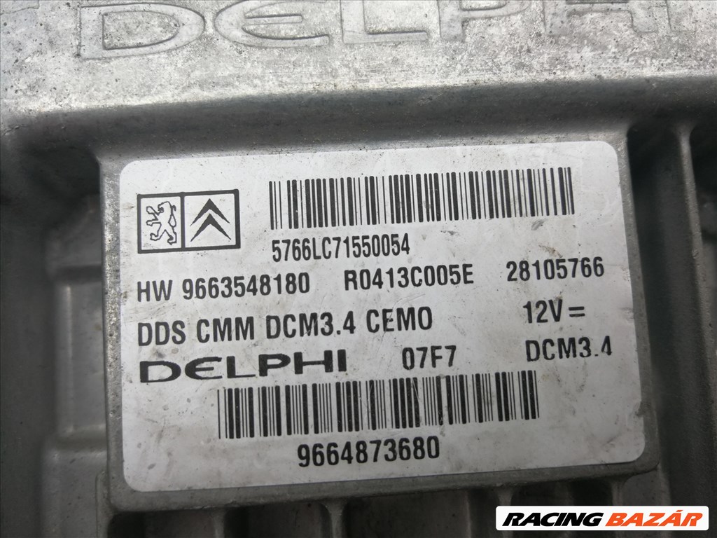 Peugeot 307 110 motorvezérlő elektronika  dcm34 2. kép
