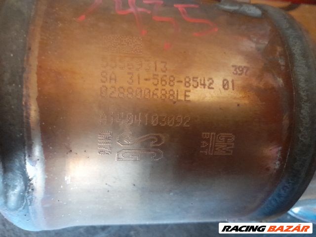 Opel Astra J 1.4 Turbo katalizátor a14net 55569313 gm170 4. kép