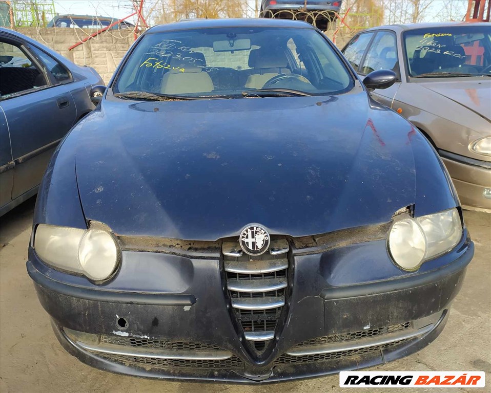 2002 Alfa 147 1.6  TwinSpark 1.6 benzin, manuális -  balkormányos jármű ÉRKEZETT bontási céllal! 2. kép