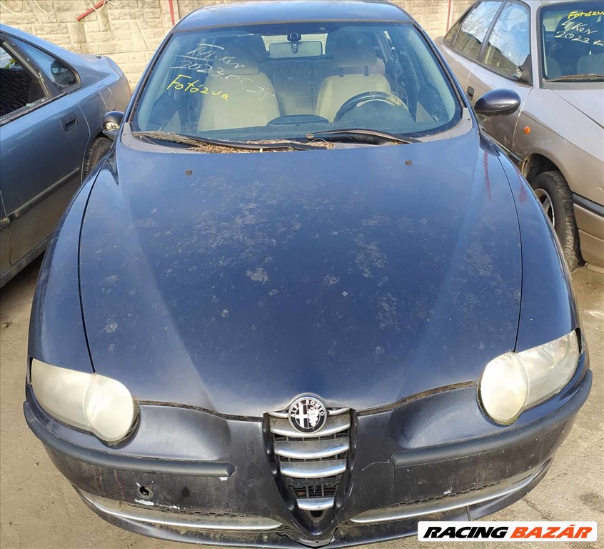 2002 Alfa 147 1.6  TwinSpark 1.6 benzin, manuális -  balkormányos jármű ÉRKEZETT bontási céllal! 6. kép