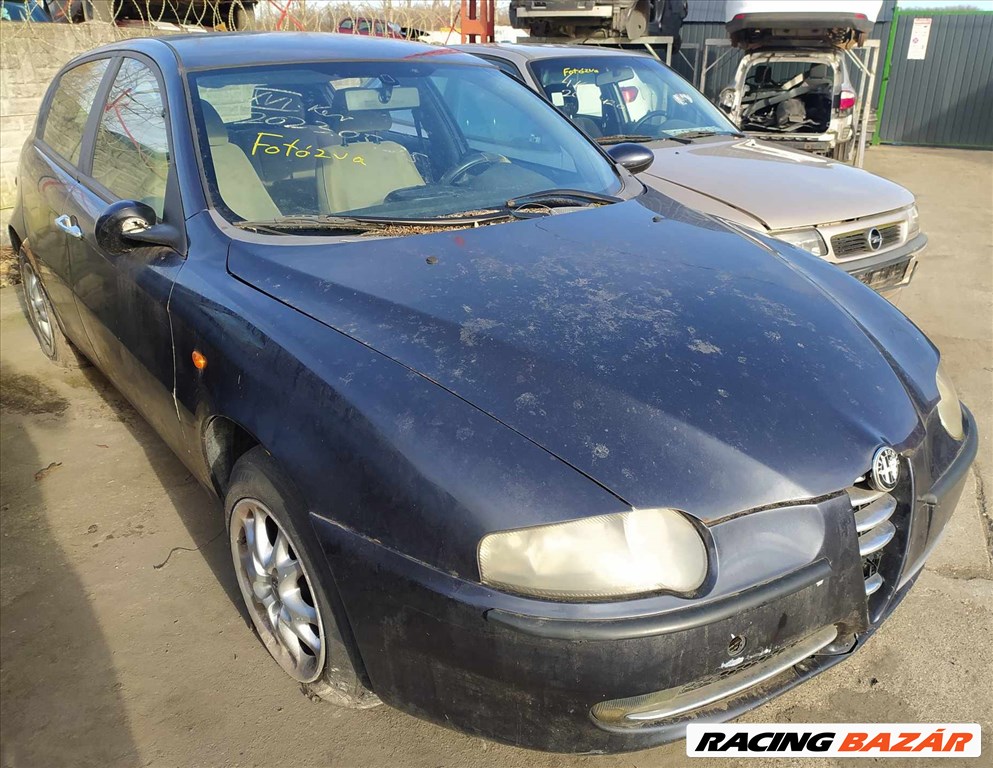 2002 Alfa 147 1.6  TwinSpark 1.6 benzin, manuális -  balkormányos jármű ÉRKEZETT bontási céllal! 7. kép