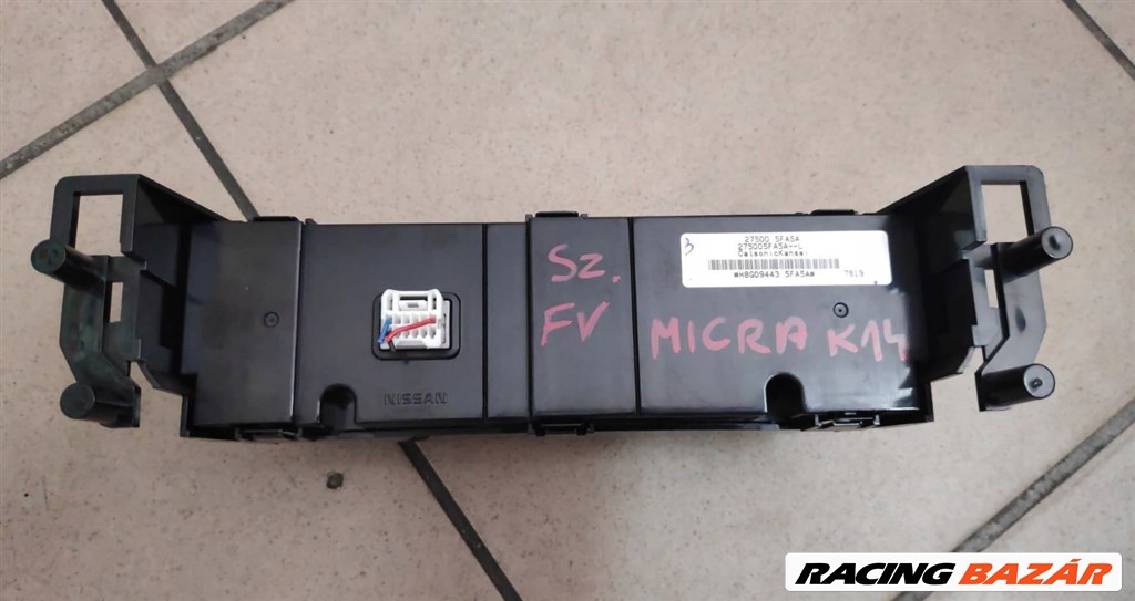 Nissan Micra VI fűtés klíma panel 275005fa5a 3. kép