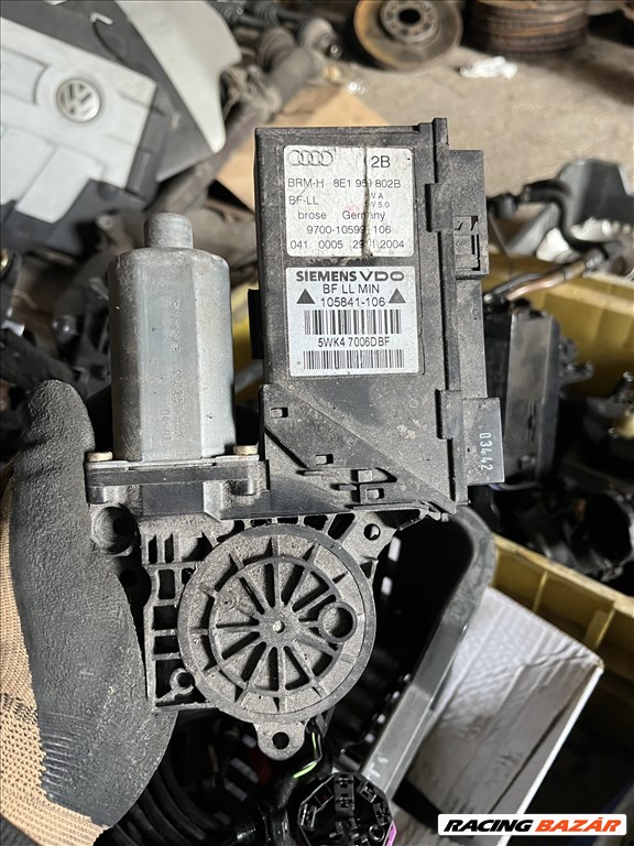 Audi A4 (B6/B7) jobb első ablakemelő motor   8e1959802b 1. kép