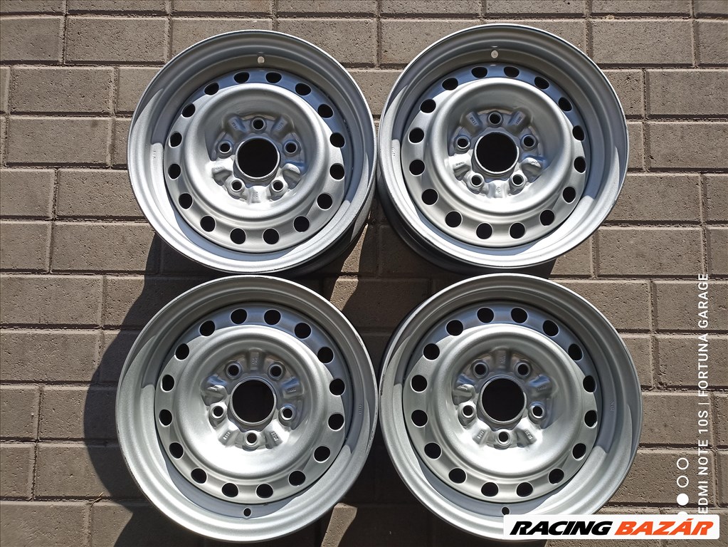 5x114.3 14" Nissan Vanette felújított lemezfelni garnitúra (R302) 1. kép