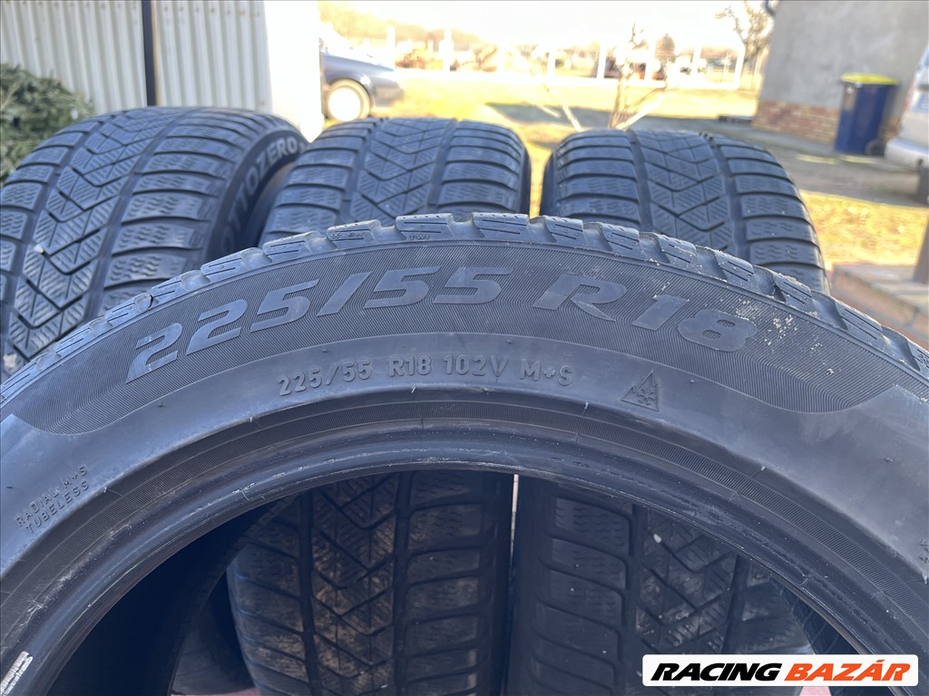 225/55 r18 Pirelli Sottozero3 téligumi szett! 6. kép