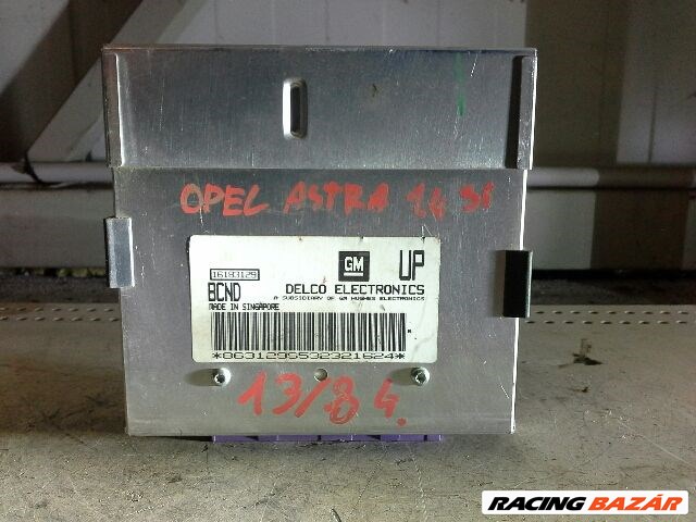 Opel Astra F motorvezérlő "27094" 16204699 16183129 1. kép