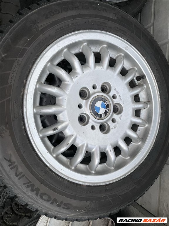  BMW 5x120 lyukosztású 15" használt alufelni 3. kép