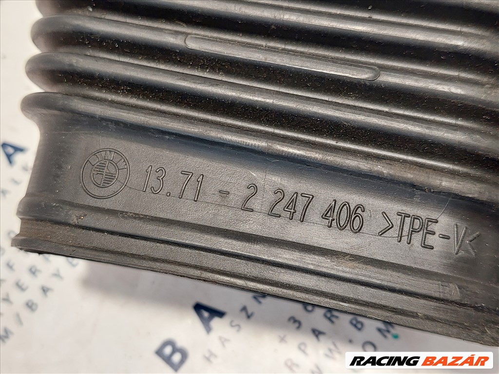 BMW E46 318d 320d gumi harmónika levegő cső légbeömlő eladó (078127) 13712247406 3. kép