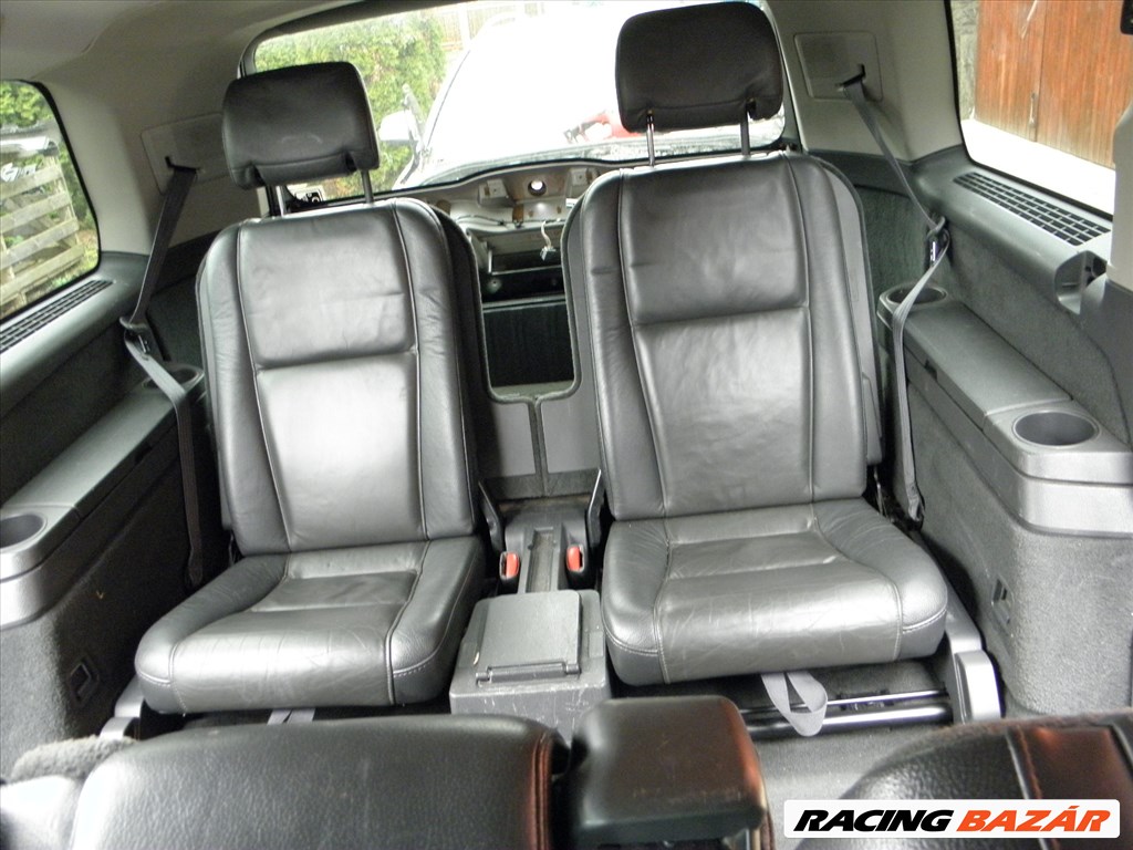 Volvo XC90 7 üléses fekete bőr belső tér 1. kép