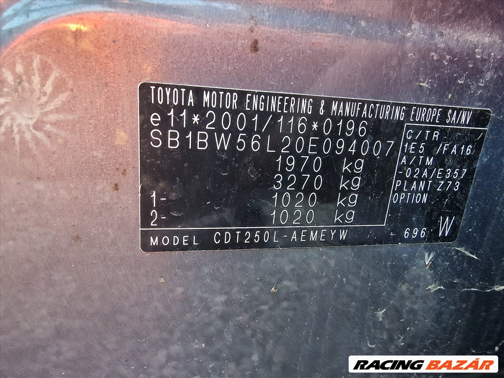 Toyota Avensis SEDAN 2.0 D4D 1CD-FTV kiválló motor 18. kép