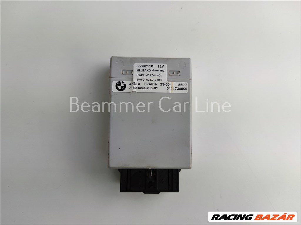 BMW F20/F30/F07/F10/F11/F01 Vonóhorog modul 6850496 1. kép