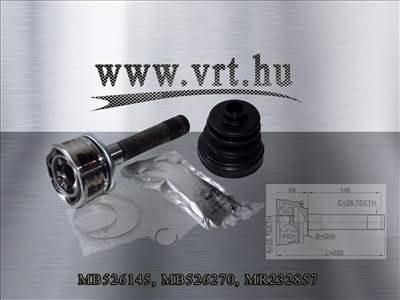 Mitsubishi L200 K74 Féltengelycsukló készlet külső JAPANPARTS