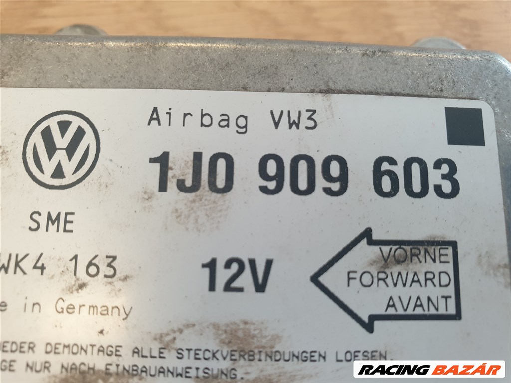 Volkswagen Golf IV légzsák elektronika 1J0 909 603  8. kép