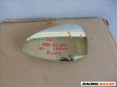 AUDI A4 8W0 bal oldali visszapillantó tükörlap 2016-  8W0857535H