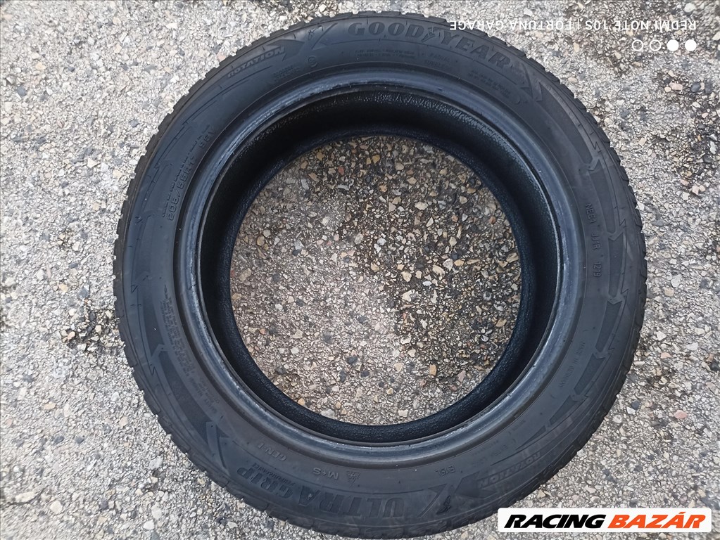 205/55 R17" Goodyear UltraGrip használt téli gumik 3. kép