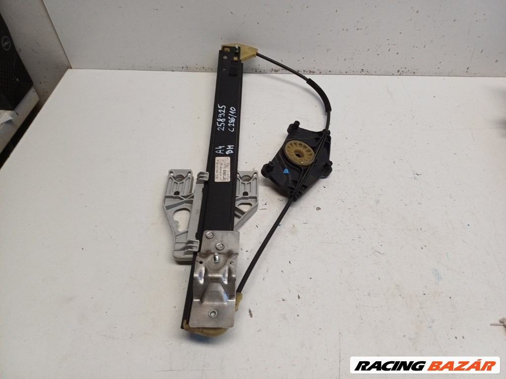 Audi A4 4 ajtós (8K B8) bal hátsó Ablakemelõ szerkezet elektromos 8K0839461A 2. kép