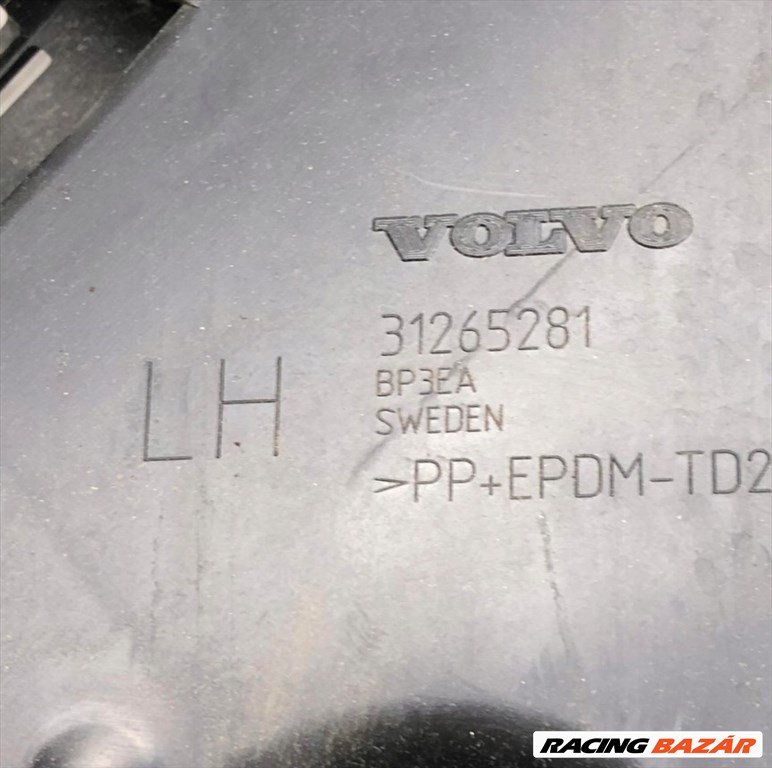 Volvo V60 bal hátsó lökhárító tartó 31265281 5. kép