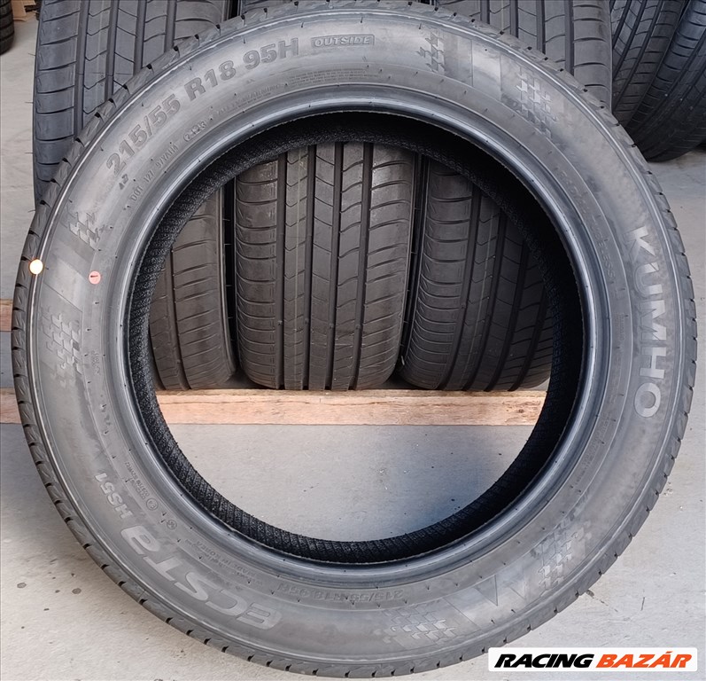 Új 2023-as Kumho Ecsta 215/55 R18 nyári gumik 4db 3. kép