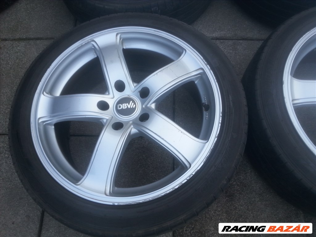  5x120 18" BMW alufelni, rajta 225/45 Dunlop SP Sport Maxx nyári gumi  3. kép