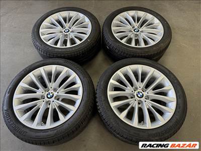  5x112 lyukosztású 18" újszerű (gyári felni) alufelni, rajta 245/45 újszerű Bridgestone nyári gumi 