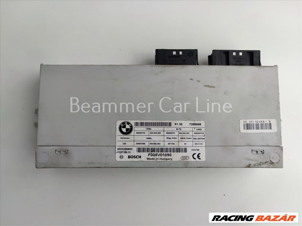 BMW F11/F11lci Csomagtér vezérlő modul 7266666 1. kép