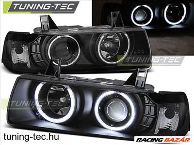 BMW E36 12.90-08.99 fekete Angel Eyes Tuning-Tec F