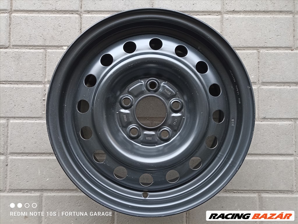 5x114.3 15" Nissan / Renault újszerű lemezfelni garnitúra (R349) 3. kép