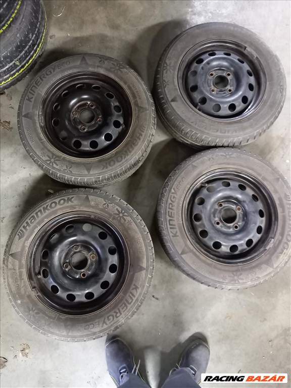 Ford focus 5.5x14 4x108 185/65R14 nyári  hankook gumival sxx1 1. kép