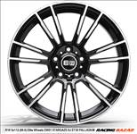 R18 5x112 (66.6) Elite Wheels EW01 STARGAZE 8J ET30  BLACK POLISH - bmw alufelnik 18" 