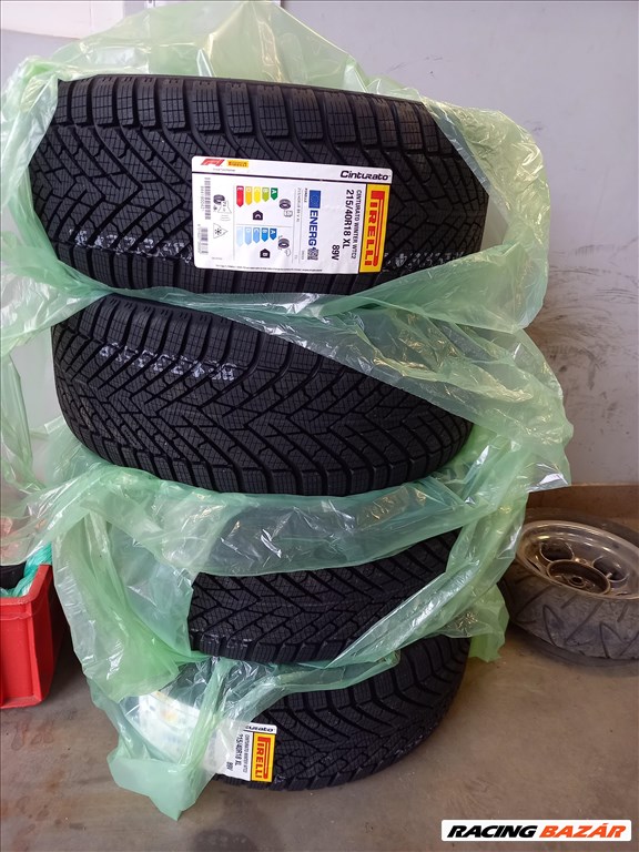  215/40R18" új Pirelli téli gumi garnitúra Hyundai I20N téli méret 1. kép