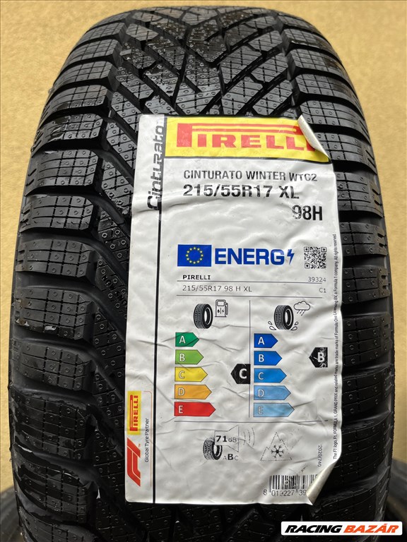  215/55R17 új Pirelli téli gumi 4 db 1. kép
